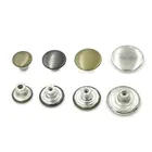 Covered Style Custom Shiny Accessories Military Denim Jeans Pants Buttons in Marking