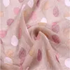 Wholesale very beautiful hot selling 100% Polyester voile fabric for scarf rippled elegant turban girls Saudi Arabia Hijab