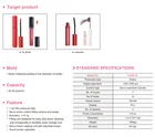 small lip gloss tube filling machine lotion filler with small bottle filling and capping