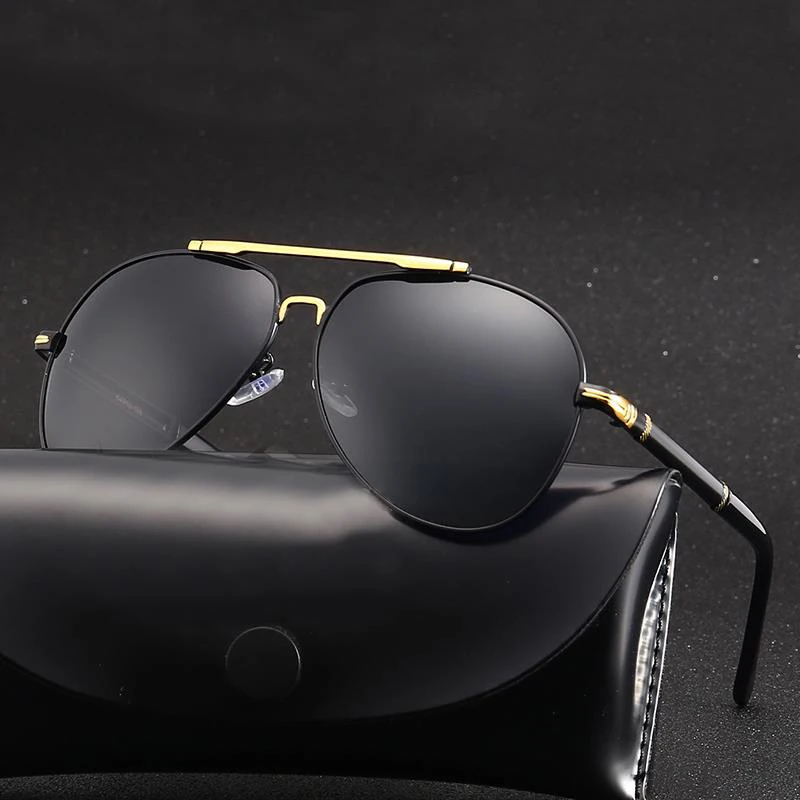 Classic Quality Pilot Sunglasses Polarized Men Driving Sun Glasses Brand Design Mirror Eyewear Male Shades
Classic Quality Pilot Sunglasses Polarized Men Driving Sun Glasses Brand Design Mirror Eyewear Male Shades
