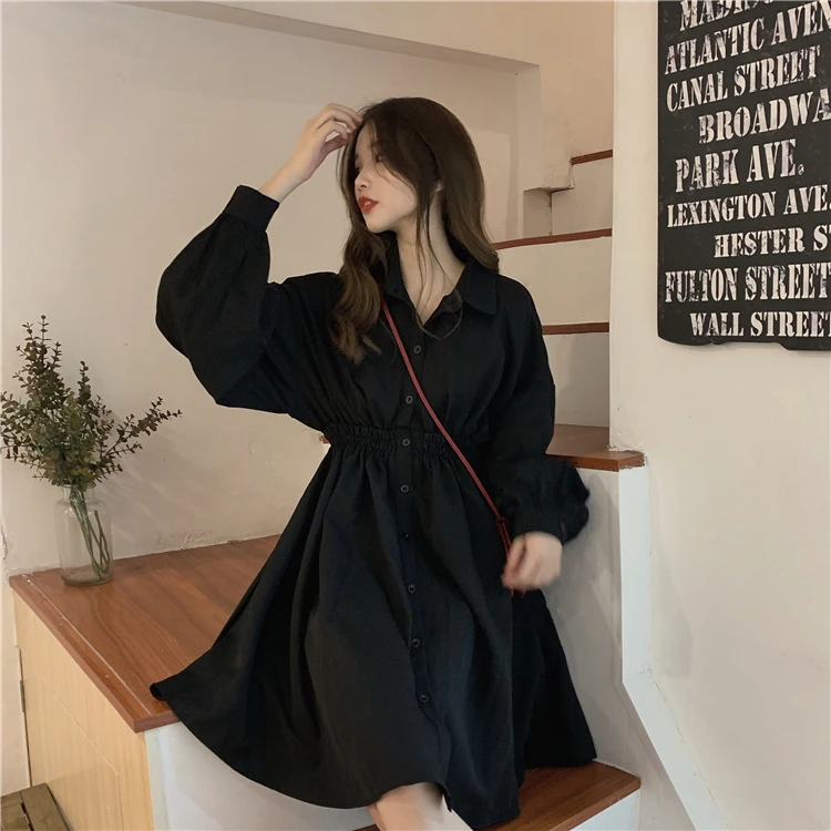 Fall dresses for women retro super fairy forest puff sleeve dress sweet single-breasted plus size shirt dress casual dresses
Fall dresses for women retro super fairy forest puff sleeve dress sweet single-breasted plus size shirt dress casual dresses