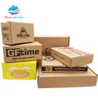 Custom Printing Color Carton Mail Black Box Cardboard Packaging Mailer Corrugated