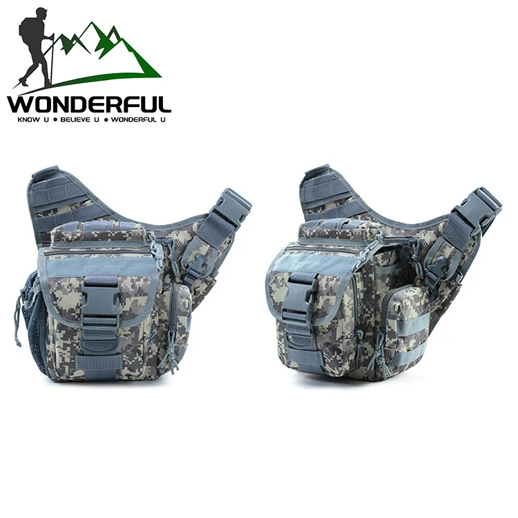 China Leisure Multifunctional Outdoor Sports Travel Hiking Waterproof Military Camouflage Tactical Single Shoulder Bag
China Leisure Multifunctional Outdoor Sports Travel Hiking Waterproof Military Camouflage Tactical Single Shoulder Bag
