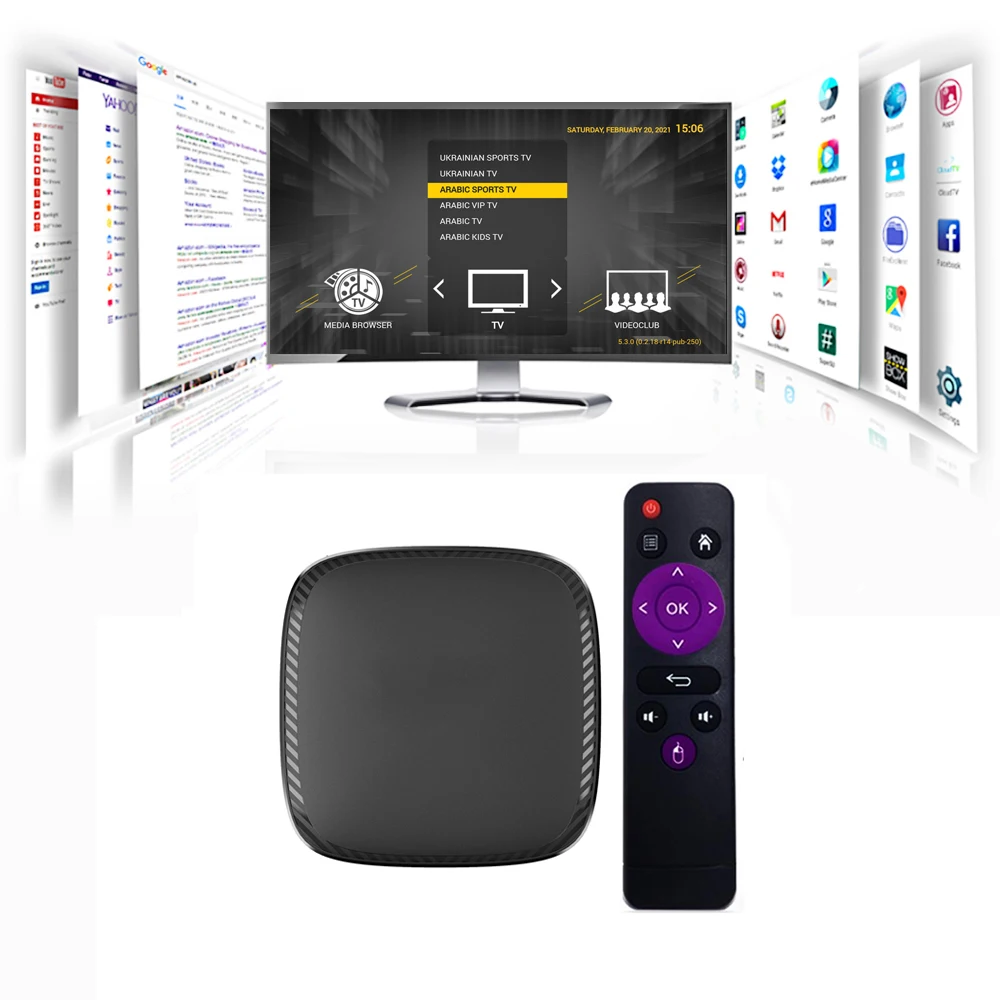 2021 newest unbranded Allwinner H313 Android 10 2GB 16GB DUAL WIFI free customize UI Android tv box, Black
2021 newest unbranded Allwinner H313 Android 10 2GB 16GB DUAL WIFI free customize UI Android tv box, Black
