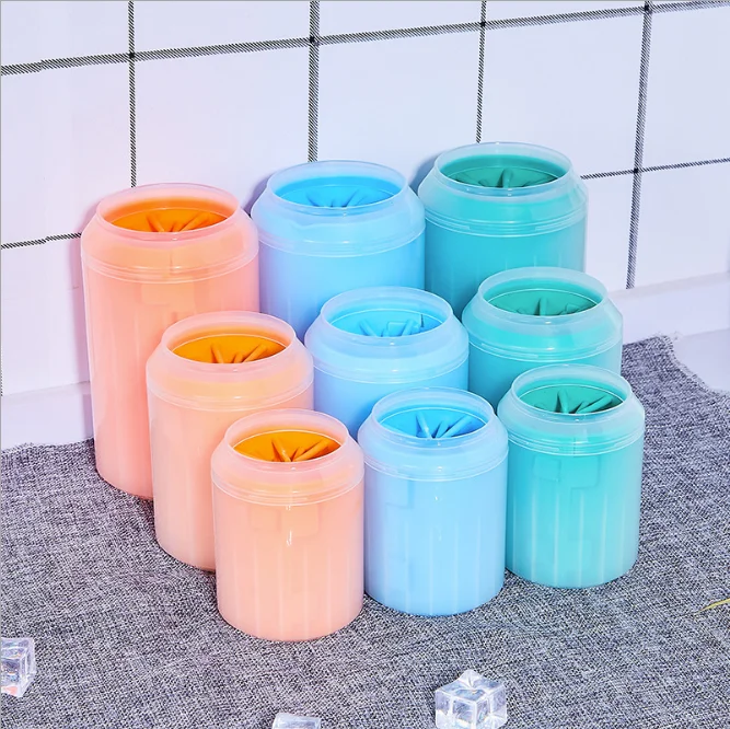 Silicone Plastic Dog Foot Clean Cup Puppy Pet Paw Washing Brush Feet Washer
Silicone Plastic Dog Foot Clean Cup Puppy Pet Paw Washing Brush Feet Washer