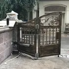 Stainless Stainless Steel Gate Opener Dual Gate Operator 350KG Loading