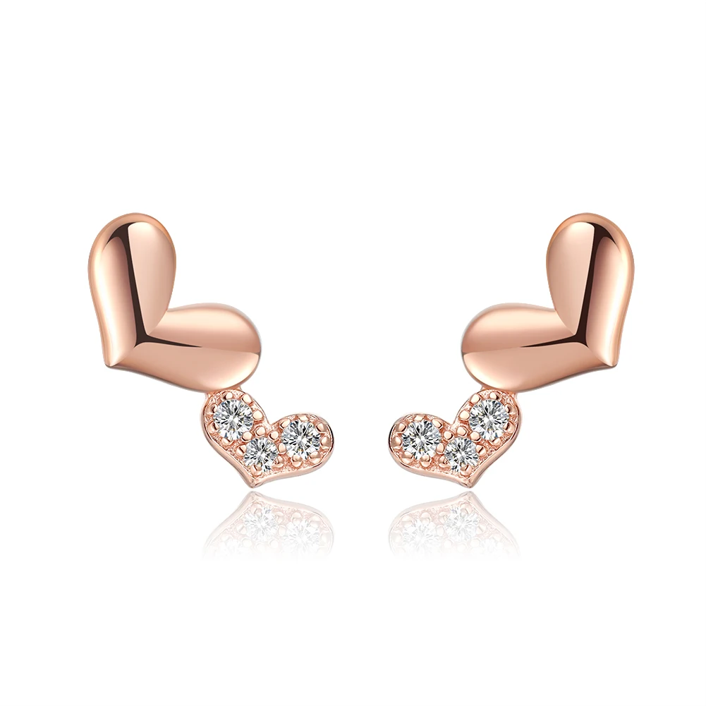 RINNTIN EQE25 hot selling korean earrings wholesale 925 seterling silver rose gold heart earrings for women
RINNTIN EQE25 hot selling korean earrings wholesale 925 seterling silver rose gold heart earrings for women