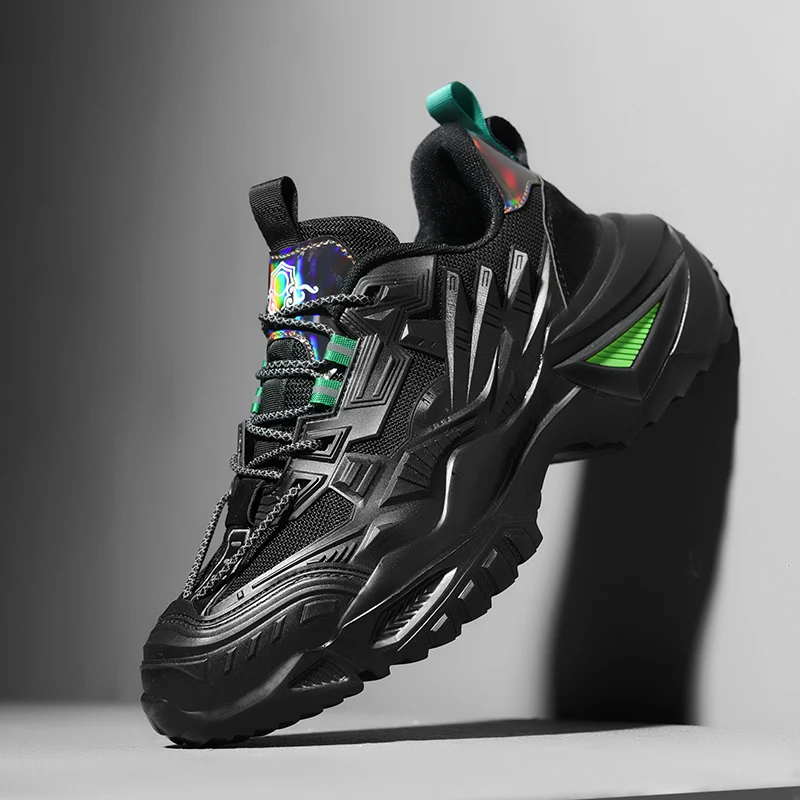 Black Cool Design Thick Sole Chunky Sneakers Mens Top Quality Fashion Sneakers, Black+green;black+beige;black+orange;black+yellow 
Black Cool Design Thick Sole Chunky Sneakers Mens Top Quality Fashion Sneakers, Black+green;black+beige;black+orange;black+yellow