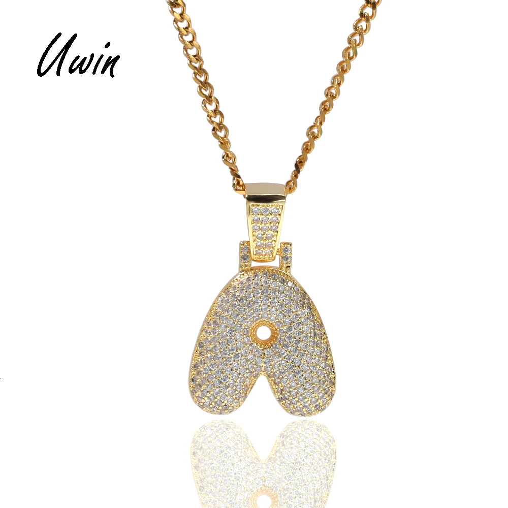 Personalized Name Initial Alphabet Letter Pendant Bling Necklaces Hip Hop Cubic Zirconia Charm Drop Shipping Jewelry
Personalized Name Initial Alphabet Letter Pendant Bling Necklaces Hip Hop Cubic Zirconia Charm Drop Shipping Jewelry