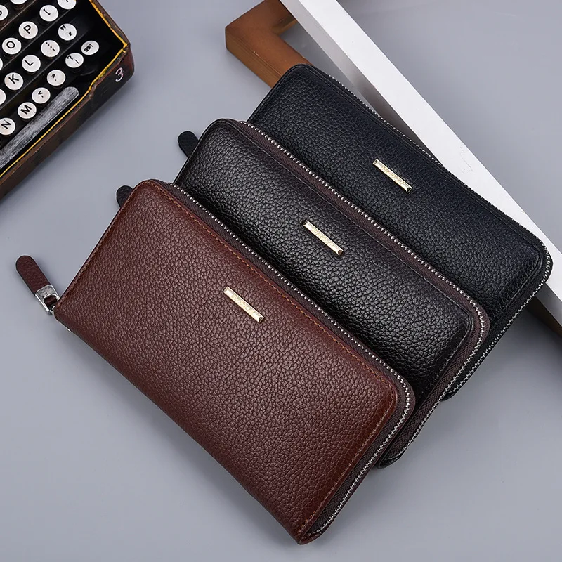 2022 Wholesale stock new men's long wallet business casual multifunctional men's handbag wristlet wallet 2 in 1 phone wallets
2022 Wholesale stock new men's long wallet business casual multifunctional men's handbag wristlet wallet 2 in 1 phone wallets