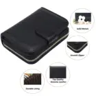 2020 RFID Blocking Large Size Durable Lining Genuine Leather Card Wallet For Women