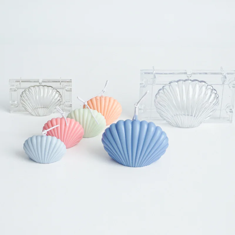 FO151 DIY Large size Shell Candle Mold 3D seashell Plastic Acrylic Molds for candle making, Transparent
FO151 DIY Large size Shell Candle Mold 3D seashell Plastic Acrylic Molds for candle making, Transparent