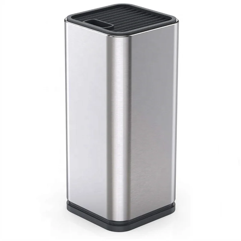 Universal Kitchen Knife Holder, Stainless Steel Knife Block
Universal Kitchen Knife Holder, Stainless Steel Knife Block