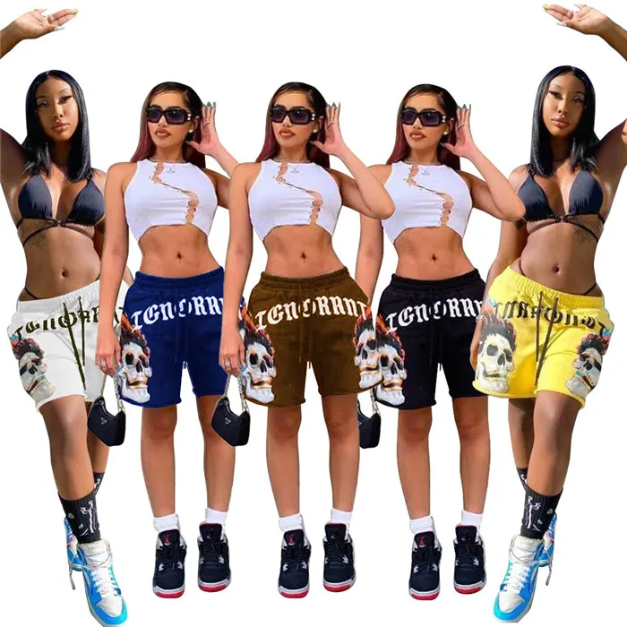 Q5027-new arrivals 2021 women clothing print pants women's summer shorts street wear, Picture
Q5027-new arrivals 2021 women clothing print pants women's summer shorts street wear, Picture