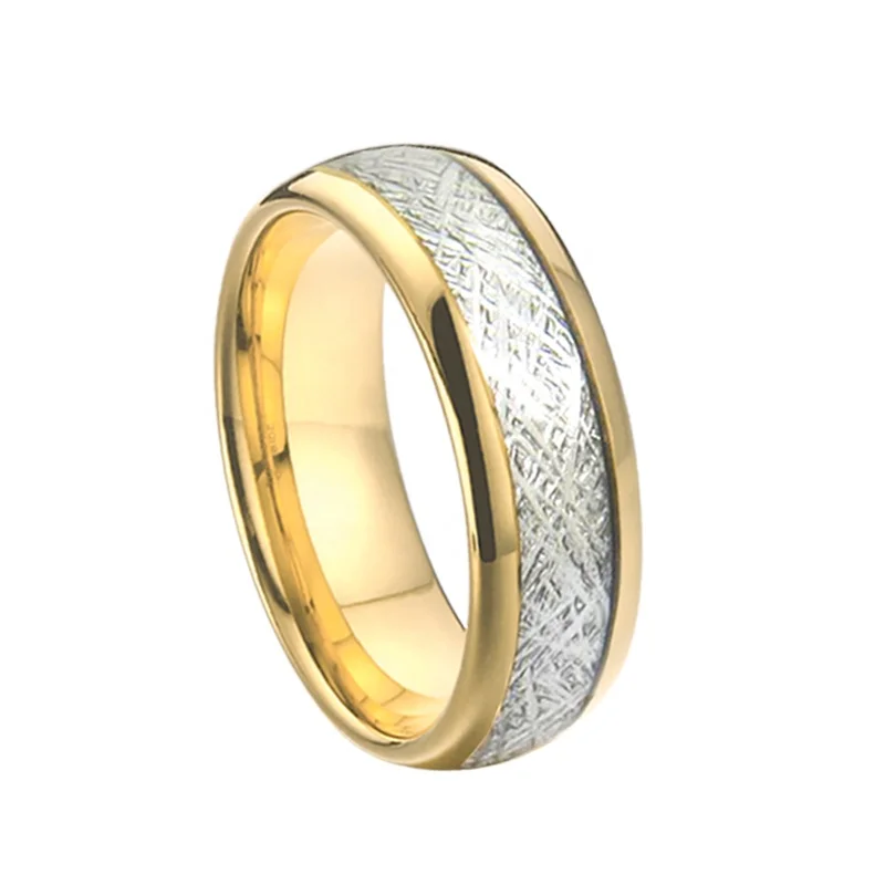 costume jewelry Gents 18k gold plated meteorolite Alliances Mens tungsten carbide rings 8mm wedding band Rings for men male, As the photo
costume jewelry Gents 18k gold plated meteorolite Alliances Mens tungsten carbide rings 8mm wedding band Rings for men male, As the photo