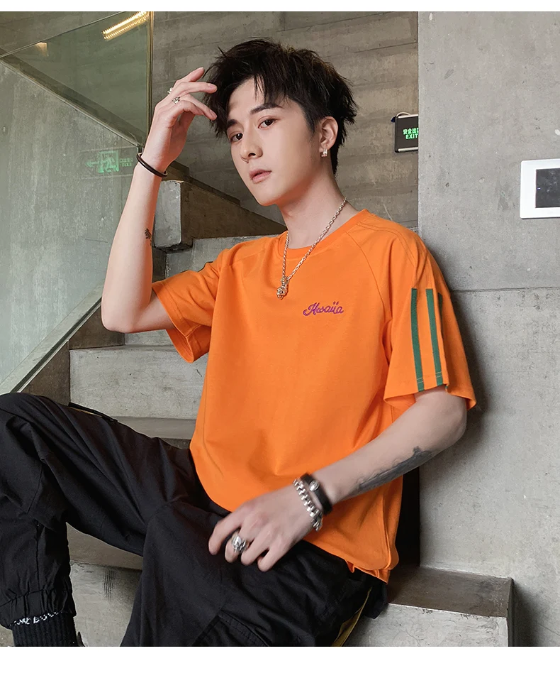 high quality t-shirt t shirt men 100% cotton hip hop t-shirt men