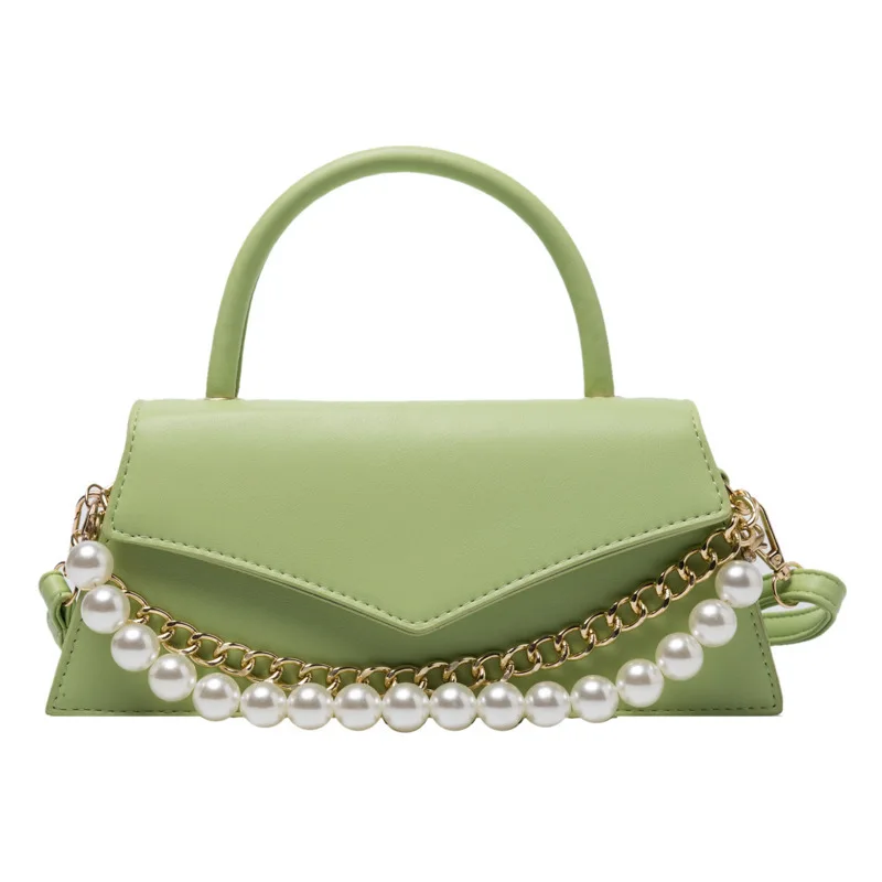 Latest design Pearl chain bag for women 2020 new fashion trapezoidal crossbody shoulder square purses and handbags
Latest design Pearl chain bag for women 2020 new fashion trapezoidal crossbody shoulder square purses and handbags