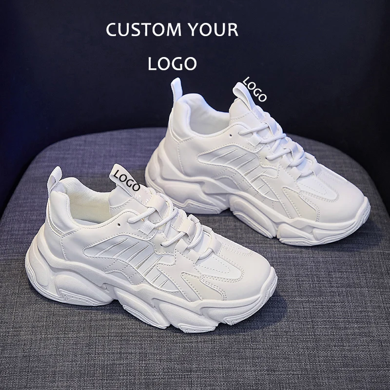 Women Chunky Sneakers Running Shoes Female Black White Platform Thick Sole Sport Casual Shoe Woman 5cm Fashion New
Women Chunky Sneakers Running Shoes Female Black White Platform Thick Sole Sport Casual Shoe Woman 5cm Fashion New