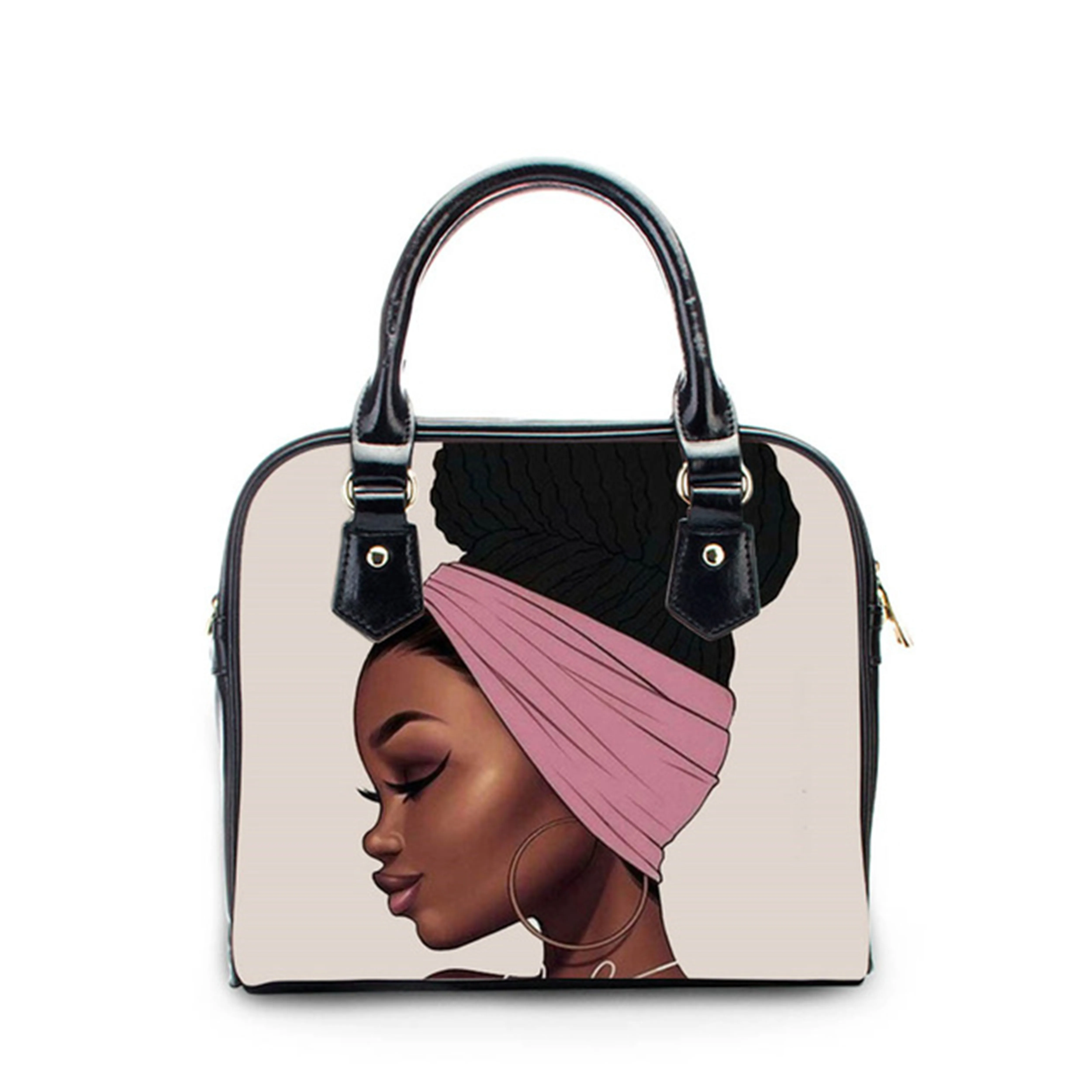 Good Quality African American Girls Black Print Lady Shoulder Bags Wholesale 2020 Trendy Fashion Luxury Handbags For Women
Good Quality African American Girls Black Print Lady Shoulder Bags Wholesale 2020 Trendy Fashion Luxury Handbags For Women