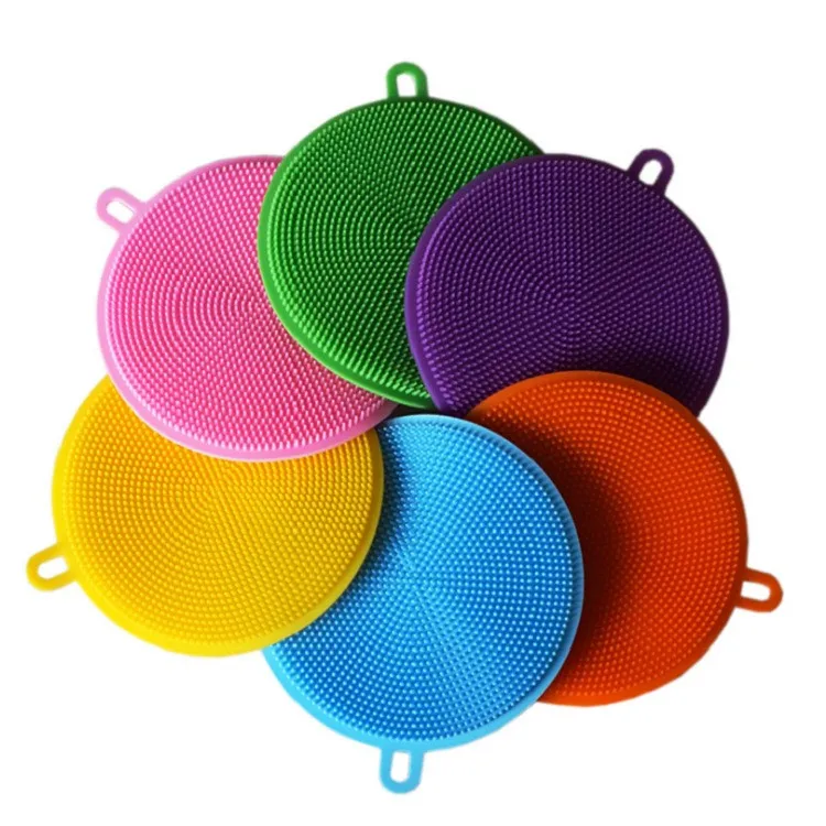 Double-Sided Decontamination Silicone Kitchen Scrubber Sof Reusabel cleaning brushes for household use
Double-Sided Decontamination Silicone Kitchen Scrubber Sof Reusabel cleaning brushes for household use