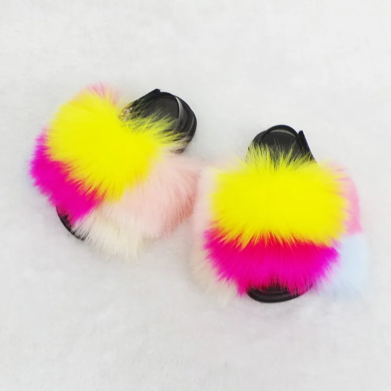 Hot Sale Cute Kids Slippers Faux Soft Fur Slides Colorful Children Slides For Outdoor Kids Fur Slippers, Mix color or single color
Hot Sale Cute Kids Slippers Faux Soft Fur Slides Colorful Children Slides For Outdoor Kids Fur Slippers, Mix color or single color