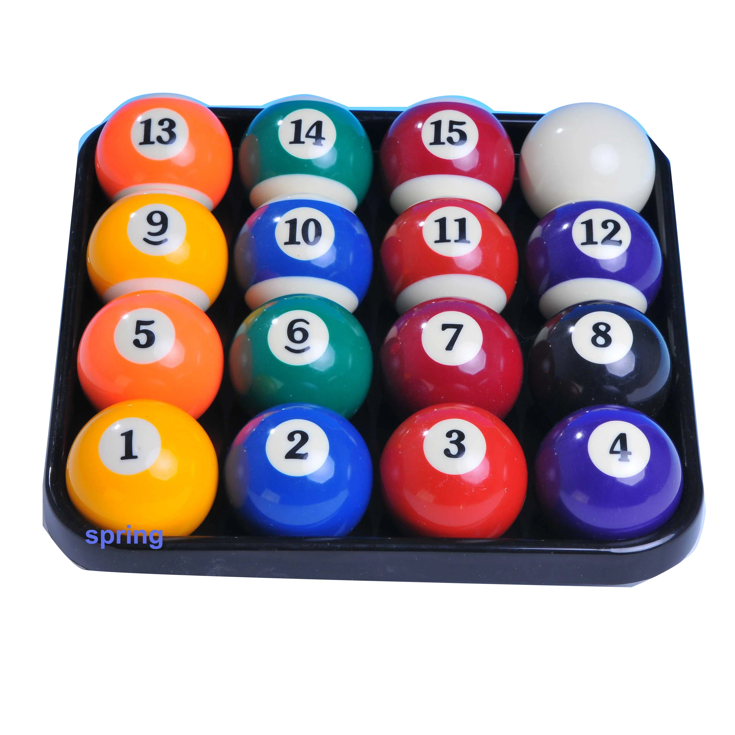 billiard balls