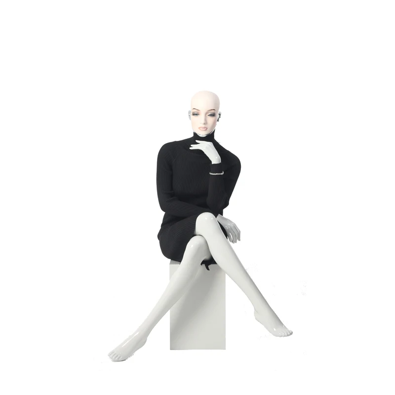 store display fiberglass model full body sitting mannequin for ladies, Grey
store display fiberglass model full body sitting mannequin for ladies, Grey