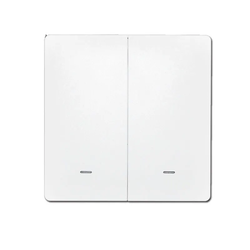 Tuya Zigbee Light Switch 2 Gangs 3 Gangs 1 gang Wall Switches Push Interruptor 110v 220v no neutral switch - ANKUX.COM