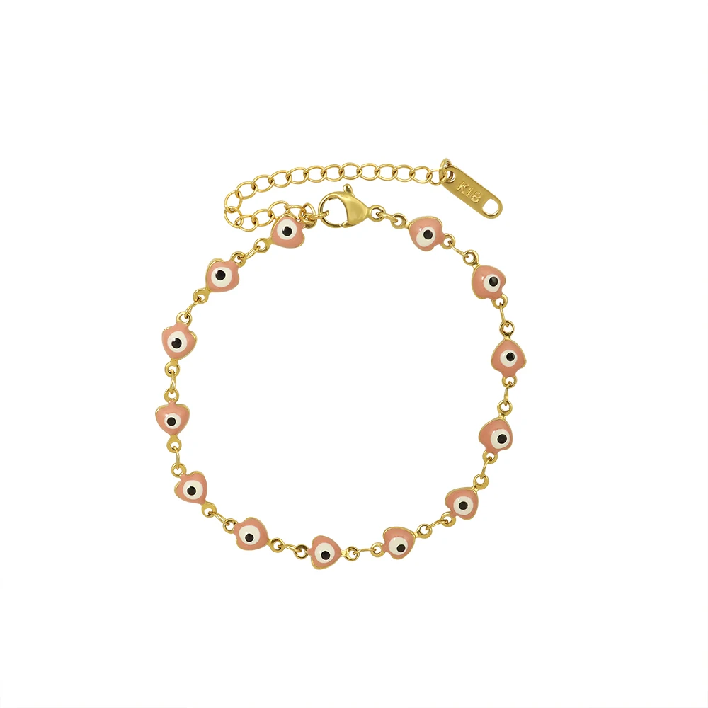 Girl Titanium Steel 18K Gold Plated Dripping Pink Fish Bracelet Jewelry, 18k gold bracelet
Girl Titanium Steel 18K Gold Plated Dripping Pink Fish Bracelet Jewelry, 18k gold bracelet