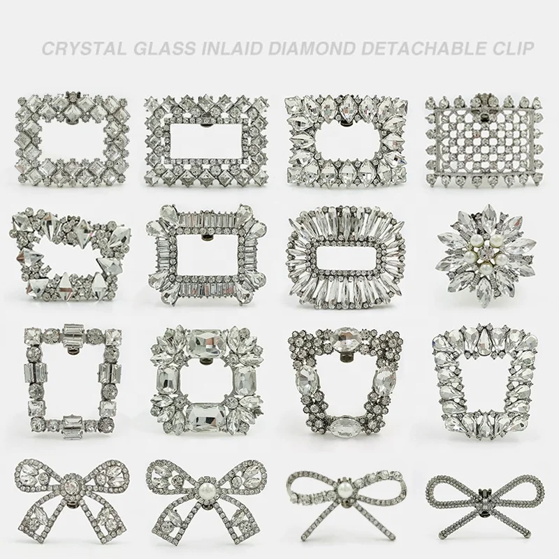 Rhinestone High Heel Shoe Buckle Clips For Wedding Party Shoe Clips Decoration Lady Multi-color Rhinestone Shoe Accessories
Rhinestone High Heel Shoe Buckle Clips For Wedding Party Shoe Clips Decoration Lady Multi-color Rhinestone Shoe Accessories