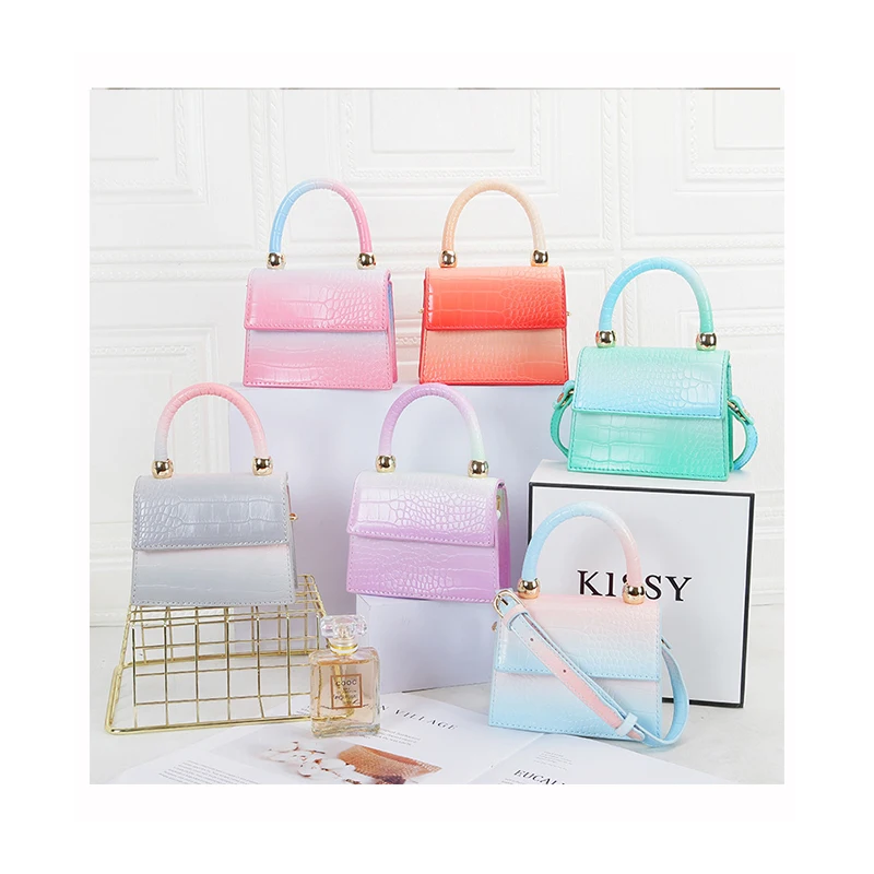 Gradient PU Leather Crossbody Bags France Sac De Luxe Femme Women's Bag Mini Shoulder Bag 2021 Female Brand Designer Tote Purse
Gradient PU Leather Crossbody Bags France Sac De Luxe Femme Women's Bag Mini Shoulder Bag 2021 Female Brand Designer Tote Purse