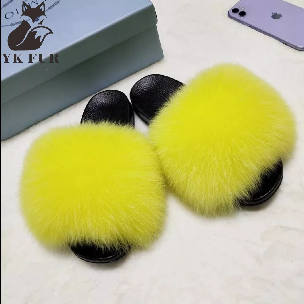 Manufacture good quality yellow big fur slides furry slippers for women Custom made slippers, Customized color
Manufacture good quality yellow big fur slides furry slippers for women Custom made slippers, Customized color
