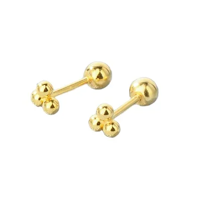 Hot Sale 925 Silver Round Beads Ear Bone Nail Earrings New Arrival Rose Gold Plated S925 Sterling Silver Round Bead Earrings
Hot Sale 925 Silver Round Beads Ear Bone Nail Earrings New Arrival Rose Gold Plated S925 Sterling Silver Round Bead Earrings