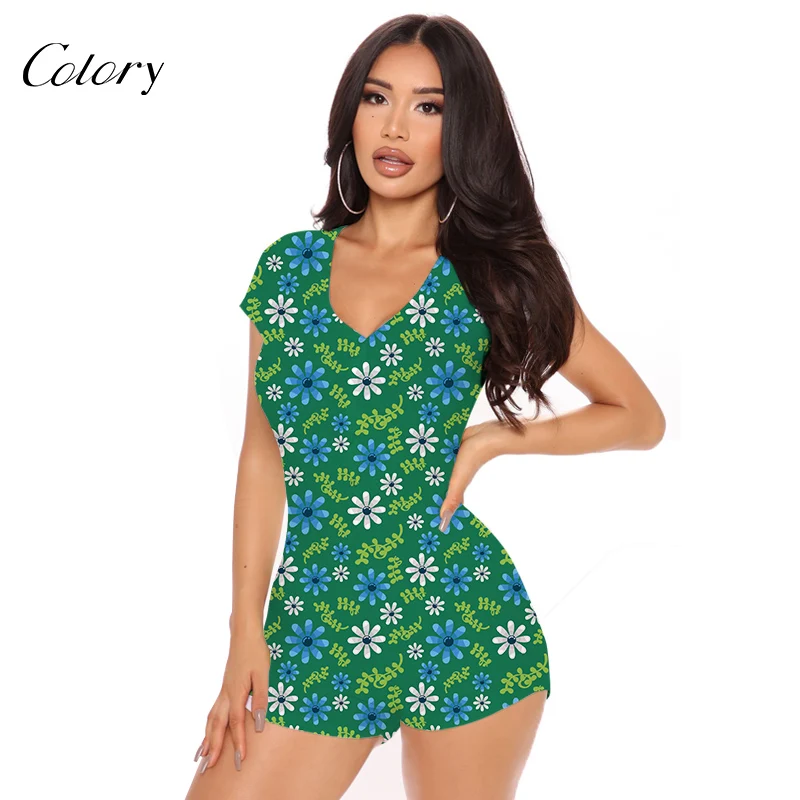 Colory Flower Printed Women Fashion Design Jumpsuit China Cheap Clothing, Picture shows
Colory Flower Printed Women Fashion Design Jumpsuit China Cheap Clothing, Picture shows