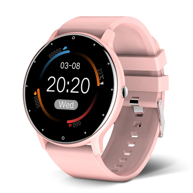 MEGIR 2021 Pink Sports Smart Watch Women Fitness Bracelet Smartwatch IP67 Waterproof Women's Wristwatch Electronic Clock for Men
MEGIR 2021 Pink Sports Smart Watch Women Fitness Bracelet Smartwatch IP67 Waterproof Women's Wristwatch Electronic Clock for Men