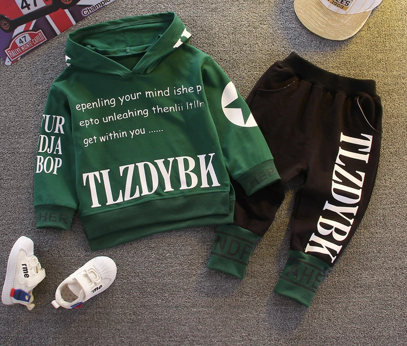 2022 Spring Baby Clothes Children Boys Girls Sport Letters Hoodies Pants 2Pcs/sets Toddler Active Clothing Infant Kids Tracksuit
2022 Spring Baby Clothes Children Boys Girls Sport Letters Hoodies Pants 2Pcs/sets Toddler Active Clothing Infant Kids Tracksuit