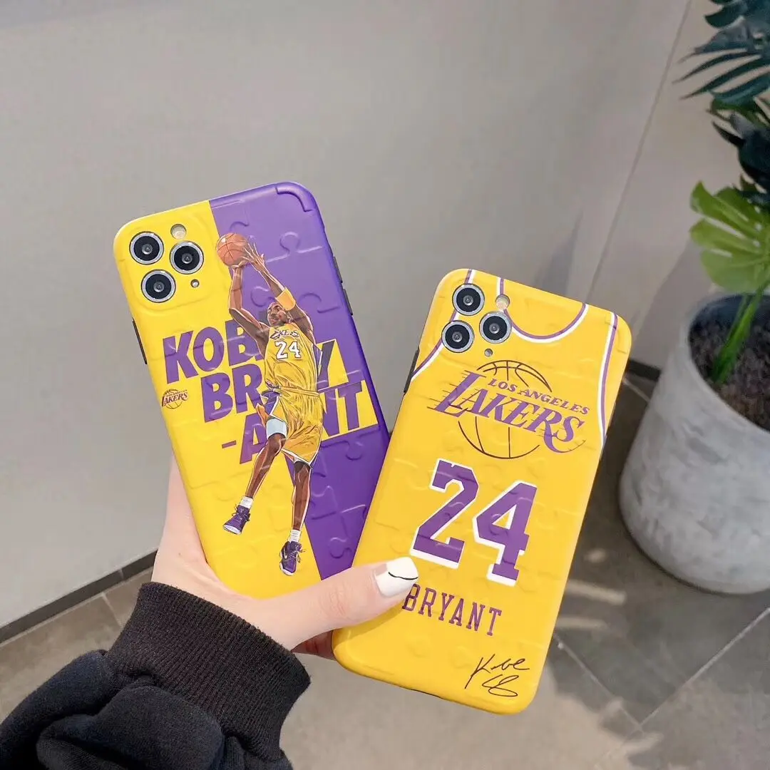 For iPhone 12 mini X Xs 11ProMax 7 8 Plus Basketball Kobe Bryant 24 No.24 fashion Soft Case Free Shipping, Colorful
For iPhone 12 mini X Xs 11ProMax 7 8 Plus Basketball Kobe Bryant 24 No.24 fashion Soft Case Free Shipping, Colorful