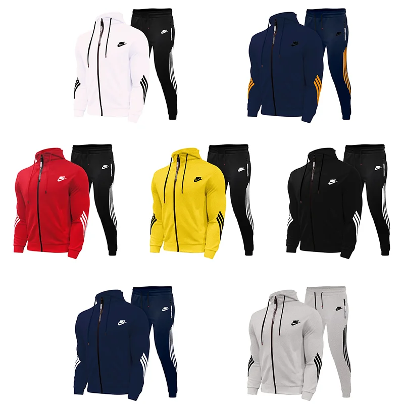 Nike Men's Tracksuits 2 Piece Jackets Pants Set Casual Mens Clothing sweatsuit Jogger Sets
Nike Men's Tracksuits 2 Piece Jackets Pants Set Casual Mens Clothing sweatsuit Jogger Sets