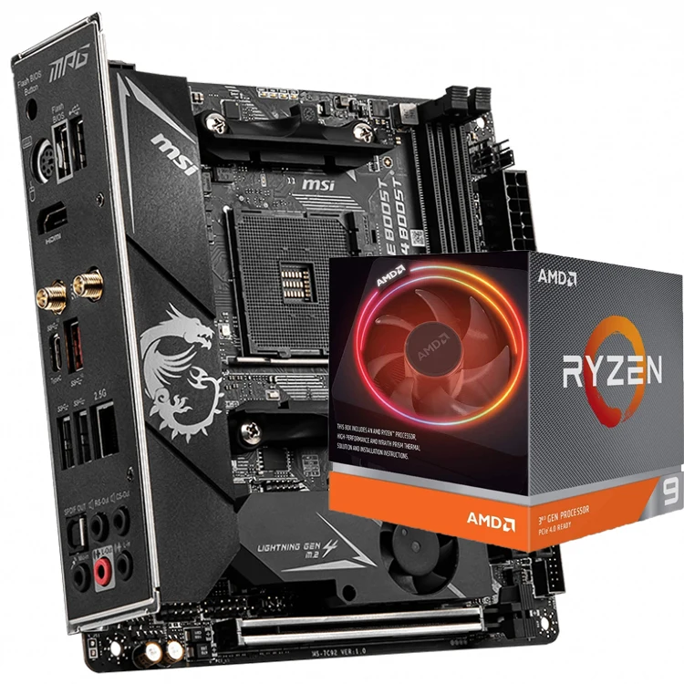 MSI MPG B550I GAMING EDGE WIFI AMD AM4 Gaming Mini ITX Motherboard with Ryzen 5 3600X 7 3700X 7 3900X
MSI MPG B550I GAMING EDGE WIFI AMD AM4 Gaming Mini ITX Motherboard with Ryzen 5 3600X 7 3700X 7 3900X