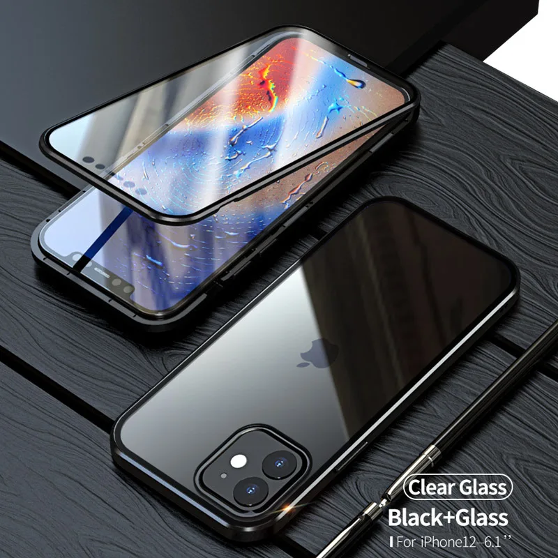 magnetic glass phone case for iPhone 12 case shockproof Full Cover Protect, Various
magnetic glass phone case for iPhone 12 case shockproof Full Cover Protect, Various