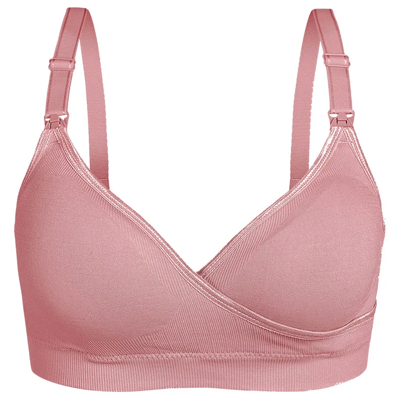 Wholesale Pregnant Women Sleep Bra Breast-feeding Maternity comfortable Wireless Open button Nursing Bra
Wholesale Pregnant Women Sleep Bra Breast-feeding Maternity comfortable Wireless Open button Nursing Bra