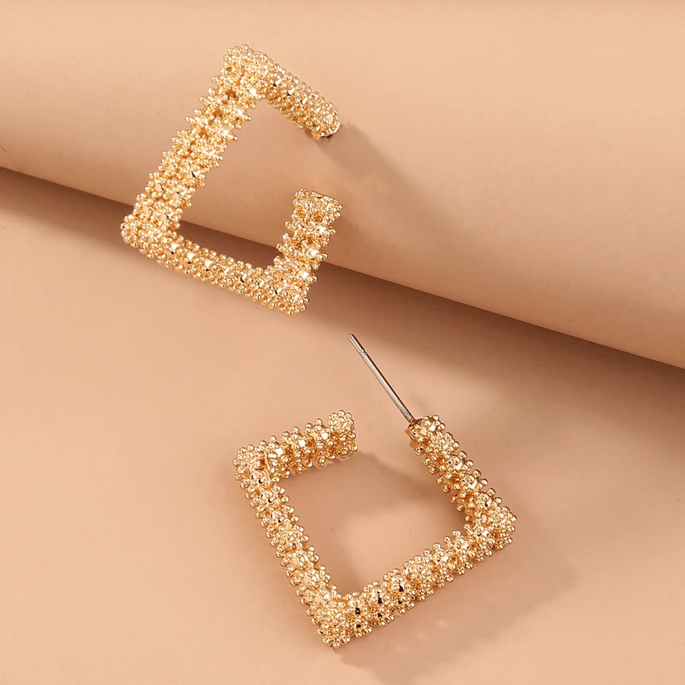 Individual Style Geometric Quadrilateral Irregular 925 Silver Women Jewelry Earrings
Individual Style Geometric Quadrilateral Irregular 925 Silver Women Jewelry Earrings