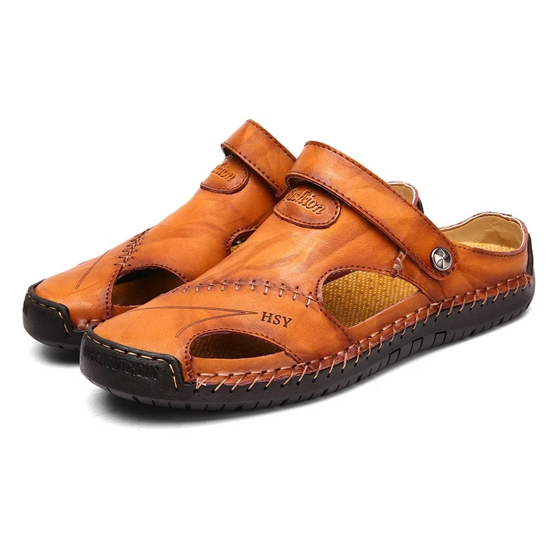 Male genuine leather sandals flip flop slipper walking-footwear comfortable soft roman big size casual
Male genuine leather sandals flip flop slipper walking-footwear comfortable soft roman big size casual