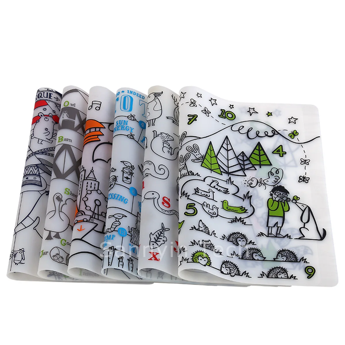 A127 multifunctional customize creative children's graffiti painting Silicone placemats with rich style coloring mat, Stock or customized
A127 multifunctional customize creative children's graffiti painting Silicone placemats with rich style coloring mat, Stock or customized