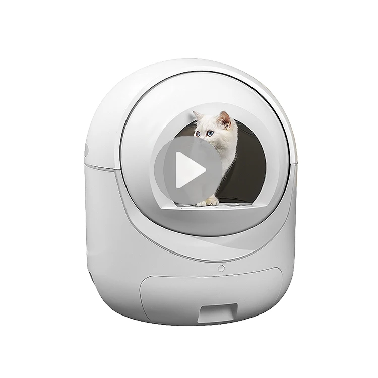 2021 Customized Colorful Black Electrical Automatic Self Cleaning Cat Litter Box Toilet, White/black
2021 Customized Colorful Black Electrical Automatic Self Cleaning Cat Litter Box Toilet, White/black