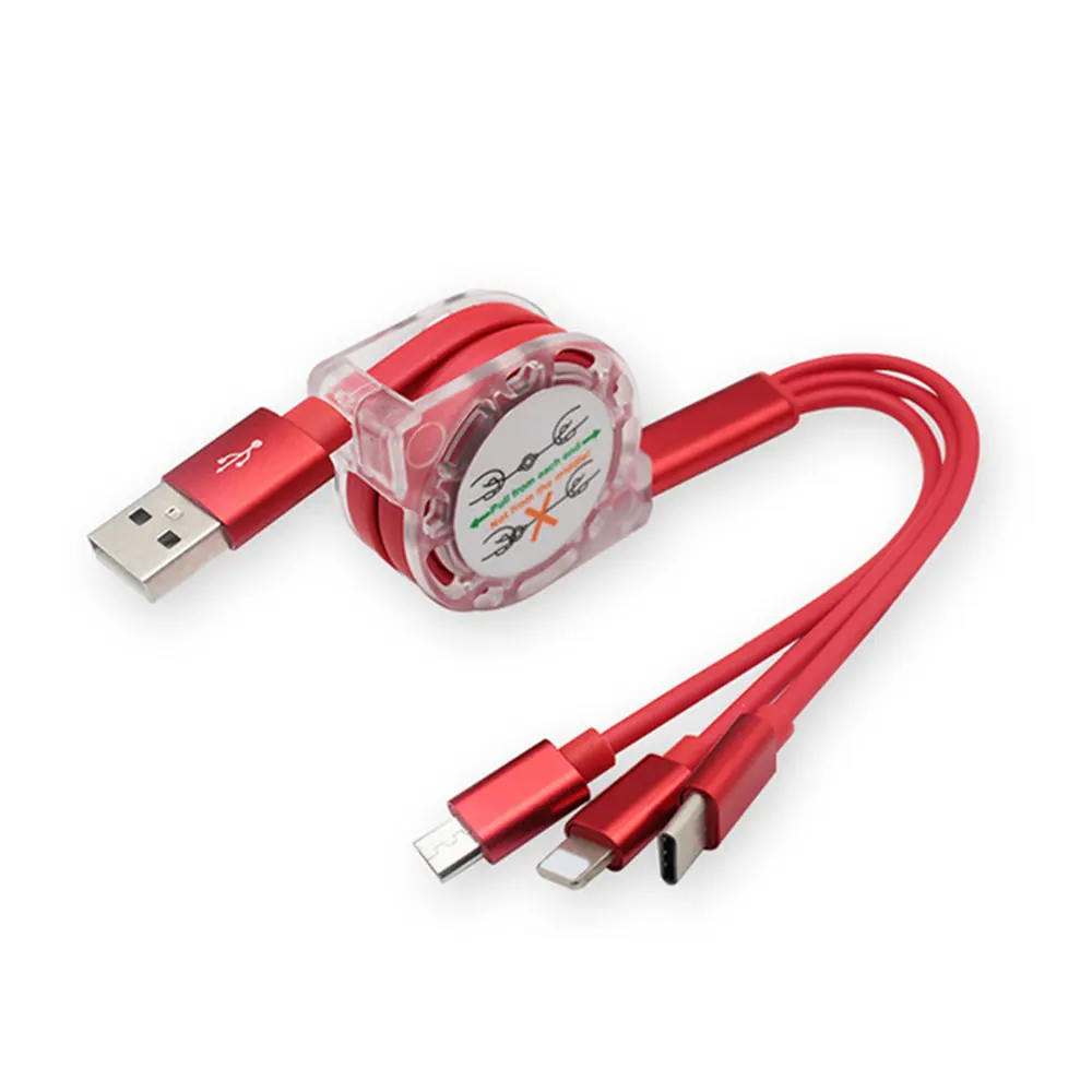 Free Shipping 1 Sample OK Three In One Phone Charge One Way Pull Retractable Usb Cable For Apple Micro Usb Devices
Free Shipping 1 Sample OK Three In One Phone Charge One Way Pull Retractable Usb Cable For Apple Micro Usb Devices