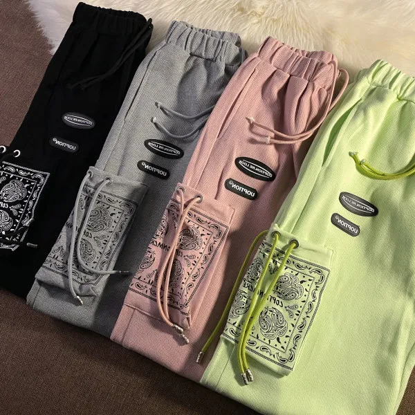 2021 Summer New Design Casual Cargo Track Pants Sweatpants Jogger Pants High Waist Women'S Trousers, Black,gray,pink,green
2021 Summer New Design Casual Cargo Track Pants Sweatpants Jogger Pants High Waist Women'S Trousers, Black,gray,pink,green