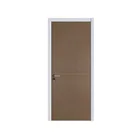 China cheap single wooden door design entrance manufacturing line