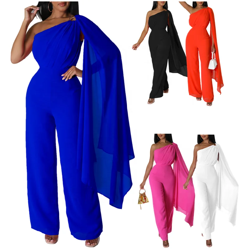 C8560 Latest Design Fashion Jumpsuit Women One Shoulder Banquet Office Ladies Jumpsuit African One Piece Jumpsuit
C8560 Latest Design Fashion Jumpsuit Women One Shoulder Banquet Office Ladies Jumpsuit African One Piece Jumpsuit