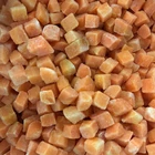 Vegetables Frozen Iqf Carrot Diced IQF Carrot Waveslices Mixed Vegetables